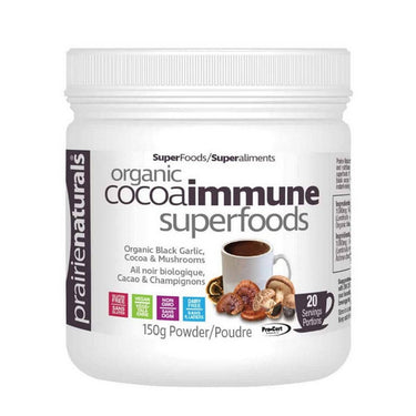 Organic Cocoa Immune Superfoods 150 Grams by Prairie Naturals Health Products Inc.