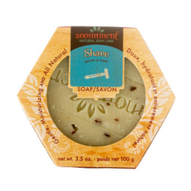 Anointment Natural Skin Care, Shave Soap, 100 Grams