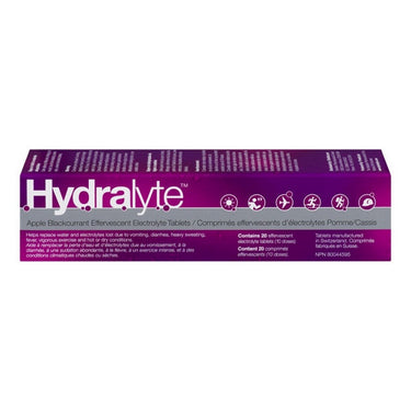 Hydralyte, Effervescent Electrolyte Tablets Berry, 20 Count