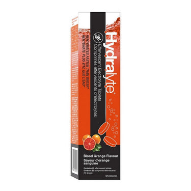 Hydralyte, Sports Electrolyte Tablets Blood Orange, 20 Count