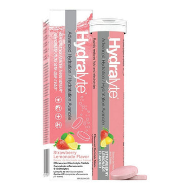 Hydralyte, Electrolyte Tablets Strawberry And Lemonade, 20 Count