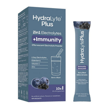 Hydralyte, Elderberry Immune Berry Blast, 10 Count