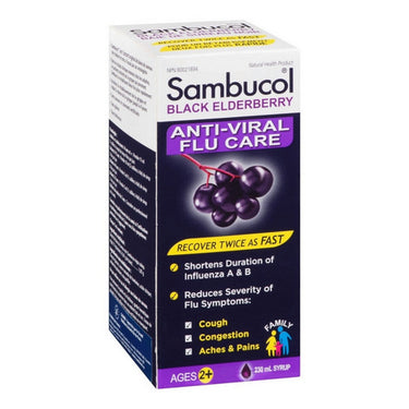 Sambucol, Original Family Syrup Anti Viral Flu Care, 230 Ml