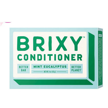 Brixy, Conditioner Bar Mint Eucalyptus, 113 Grams