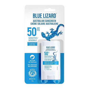 Blue Lizard, Sunscreen SPF 50 Sensitive Stick, 14 Grams