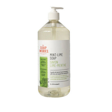 Soap Works, Mint Lime Soap, 1000 Ml