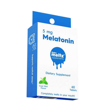 Nutrameltz, Melatonin, 5 Mg, 60 Tablets