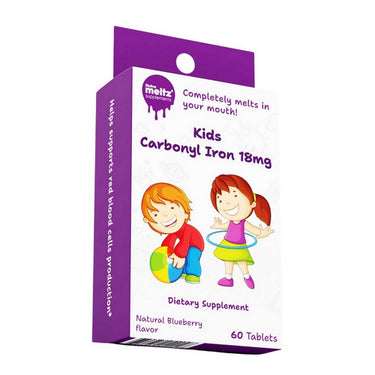 Nutrameltz, Kids Carbonyl Iron, 18 Mg, 15 Tablets (12 Count)