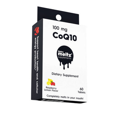 Nutrameltz, CoQ10 With Raspberry And Lemon, 100 Mg, 60 Tablets