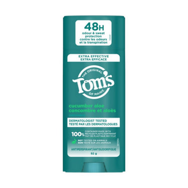 Tom's Of Maine, Cucumber Aloe 48 Hours Deodorant, 92 Grams