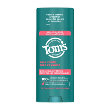 Tom's Of Maine, Rose vanilla 24 Hours Deodorant, 92 Grams