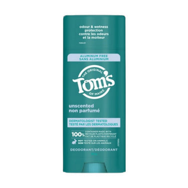 Tom's Of Maine, Long Lasting Deodorant Unscented, 92 Grams