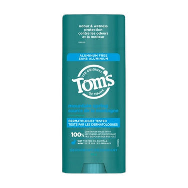 Tom's Of Maine, Mountain Spring 24 Hours Deodorant, 92 Grams