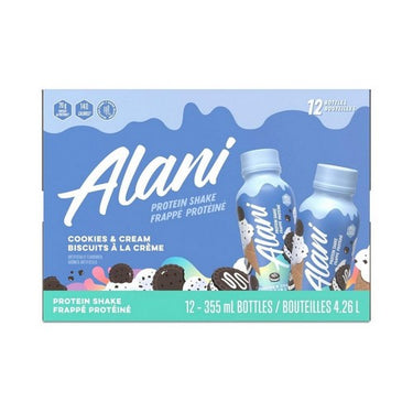 Alani Nu, Protein Shake Cookies And Cream, 355 Ml (12 Count)