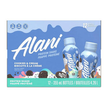 Alani Nu, Cookies And Cream Protein Shake, 355 Ml (12 Count)