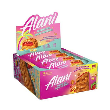 Alani Nu, Peanut Butter And Jelly Protein Bar, 52 Grams (12 Count)