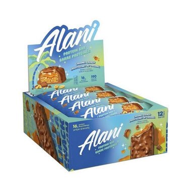 Alani Nu, Caramel Crunch Protein Bar, 48 Grams (12 Count)