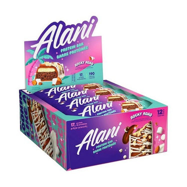 Alani Nu, Rocky Road Protein Bar, 48 Grams (12 Count)