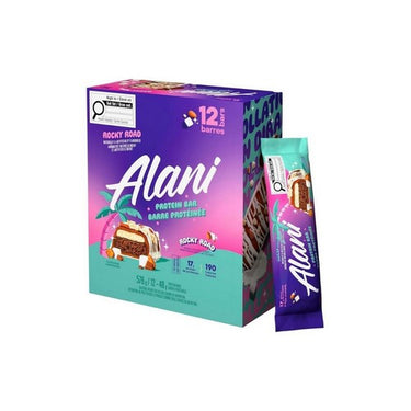 Alani Nu, Rocky Road Protein Bar, 48 Grams (12 Count)