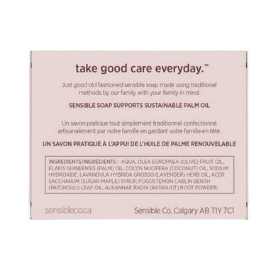 Sensible Co., Bar Soap Patchouli, 110 Grams