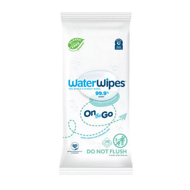 WaterWipes, Water Based Baby Wipes Unscented, 28 Count