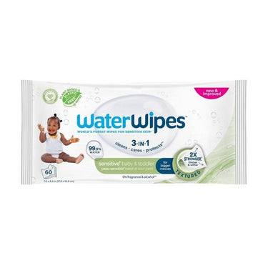 WaterWipes, Baby Wipes Textured Clean, 60 Count