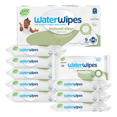 WaterWipes, Baby Wipes Textured Clean, 540 Count