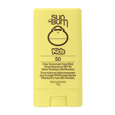 Sun Bum, Kid SPF 50 Clear Sunscreen Face Stick, 15 Grams