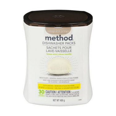 Method Products, Lemon Mint Dishwasher, 30 Pack