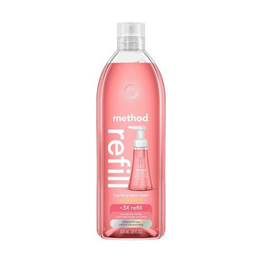Method Products, Pink Grape fruit Foam Hand Wash Refill, 828 Ml