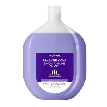 Method Products, French Lavender Gel Hand Wash Refill, 1 Liter