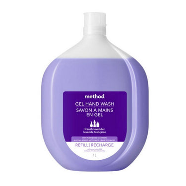 Method Products, French Lavender Gel Hand Wash Refill, 1 Liter