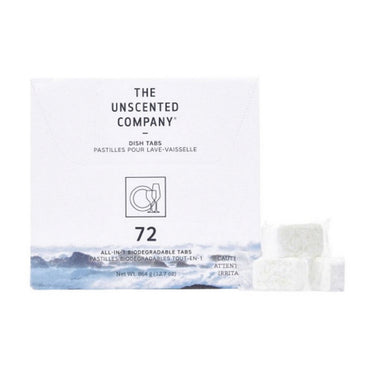The Unscented Company, Dishwasher Detergent, 72 Count