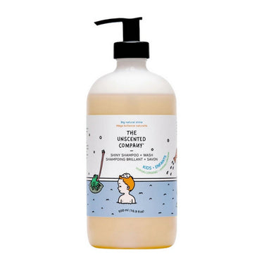 The Unscented Company, Kids Shiny Shampoo and Wash, 500 Ml
