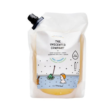 The Unscented Company, Kids Shiny Shampoo Refill, 1 Liter
