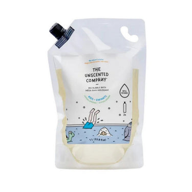 The Unscented Company, Kids Big Bubble Bath Refill Bag, 1 Liter