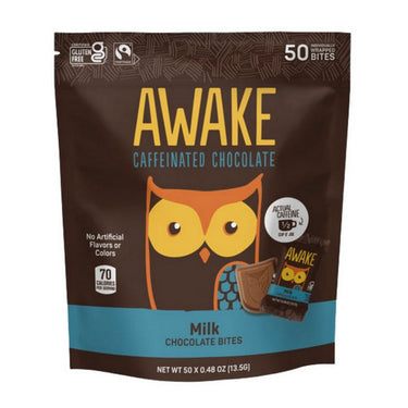 Awake, Milk Chocolate Singles, 13.5 Grams (50 Count)