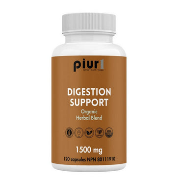Piur1, Organic Digestion Support, 1500 Mg, 120 Capsules