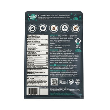 Freshfield, Organic Vegan Protein Powder Clean Slate, 560 Grams