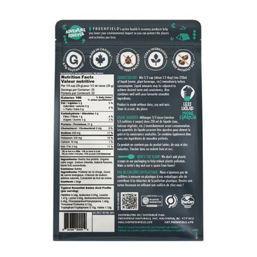Freshfield, Organic Vegan Protein Powder Vanilla, 580 Grams
