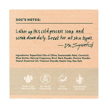 Dr. Squatch, Birchwood Breeze Soap, 141 Grams