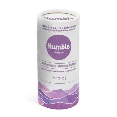 Humble Brands, Vegan Sensitive Skin Lavender Deodorant Plastic Free, 75 Grams