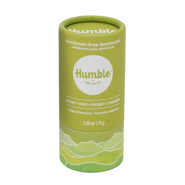 Humble Brands, Bergamot And Ginger Deodorant Plastic Free, 75 Grams