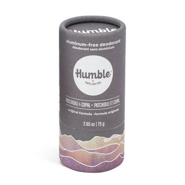 Humble Brands, Patchouli And Copal Deodorant Plastic Free, 75 Grams