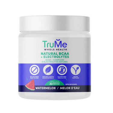 Trume Whole Health, BCAA Plus Electrolytes Watermelon, 210 Grams
