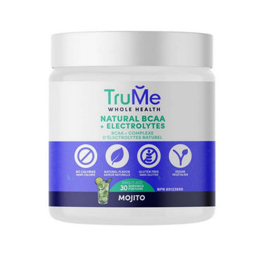 Trume Whole Health, BCAA Plus Electrolytes Mojito, 210 Grams