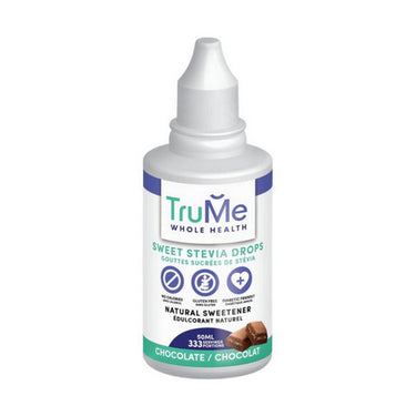 Trume Whole Health, Sweet Stevia Drops Chocolate, 50 Ml