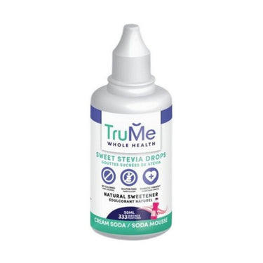 Trume Whole Health, Sweet Stevia Drops Cream Soda, 50 Ml
