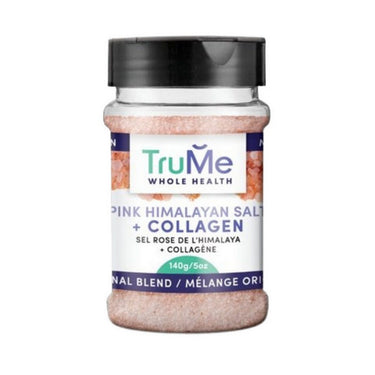 Trume Whole Health, Original Pink Himalayan Salt Plus Collagen, 140 Grams