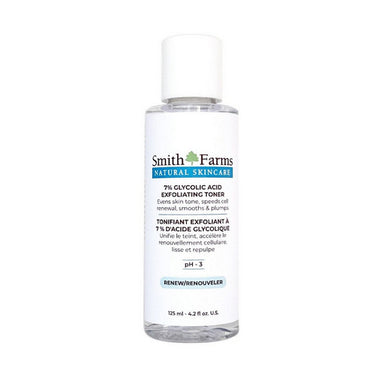 Smith Farms Skincare Inc., 7% Glycolic Acid Exfoliating Toner, 125 Ml